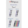 Platignum Tixx Blue Fountain Pen [Pack of 12] 2000 Metre