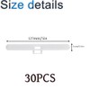 DACUAN 30 Pack Vertical Blind Clips Top Hangers to Fit
