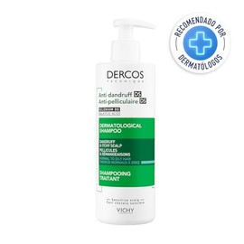 Vichy Dercos Tratamiento Anti-Caspa en Shampoo para Cabello Normal o Graso, con Selenio Disulfuro y cido Saliclico, Elimina y Evita la Reaparicin de  
