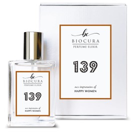 BIOCURA BC Perfume 139 Inspired by Happy Women For Women Replica Fragrance Dupes Eau de Parfum Spray Bottle 1.7 Fl Oz/50ml-X1