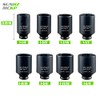 SUNHZMCKP 1/2" Drive Deep 6-Point Impact Socket Set, 8-Piece Standard