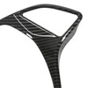 KIMISS Steering Wheel Cover Frame for Corvette C7 2014-2019 Carbon