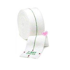 1 Roll Elastic Tube Bandage Athletic Sports Rugby Lifting Football Ankle Knee Elbow Wrist Muscle Joint Support Band (Green 5 cm x 1 m)