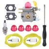 Hippotech Carburetor and Tune Up Kit Spark Plug for Craftsman