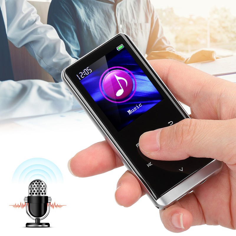 Bluetooth MP3 Player Mini MP4 Media FM Radio Recorder HIFI