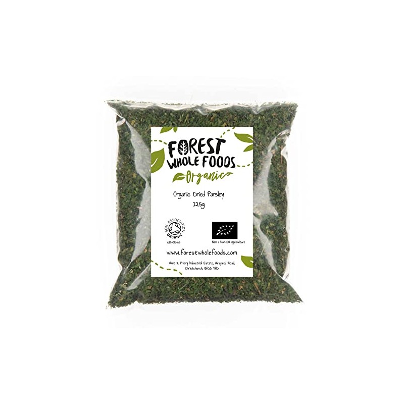 Organic Dried Parsley - Forest Whole Foods (125g)
