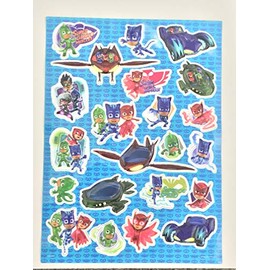 Pj Masks Raised Sticker Sheet