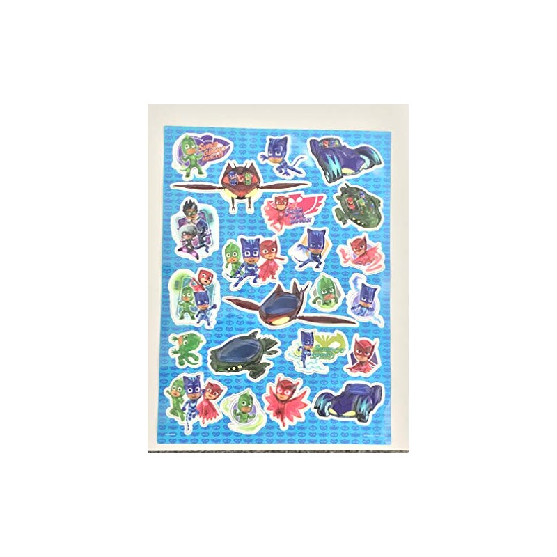 Pj Masks Raised Sticker Sheet