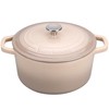 VORRINGARD Enameled Cast Iron Dutch Oven Pot with Lid, for