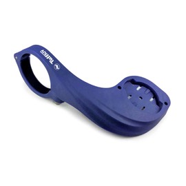 TUFF LUV Lollipop Mount E4_38 for Garmin Edge GPS Bike Handlebar Computer Mount Adapter - Dark Blue