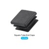METALLIXITY Square Tube End Cap(20 x 20mm) 12Pcs, Plastic Plugs