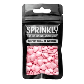 SPRINKLY - Tablet Hearts - Pink - 25g