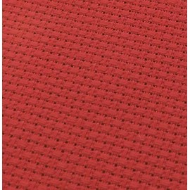 KCS - Tela de Punto de Cruz (algodón, 48,26 x 71,12 cm, 11 Quilates), Rojo, 59" X 1 Yard, 1
