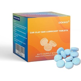 100pcs Car Clay Bar Lubricant Tablets-Clay Lube for Car Detailing,Use with Clay Bar or Clay Pad,100 Pcs=1600 fl oz, Works on Cars, Trucks, SUVs, & More