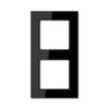 Jung Rahmen 2fach Series A Creation Black/AC 582 SW