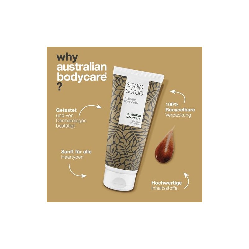 Scalp Scrub Against Pimples and Itching - Effective for Scalp