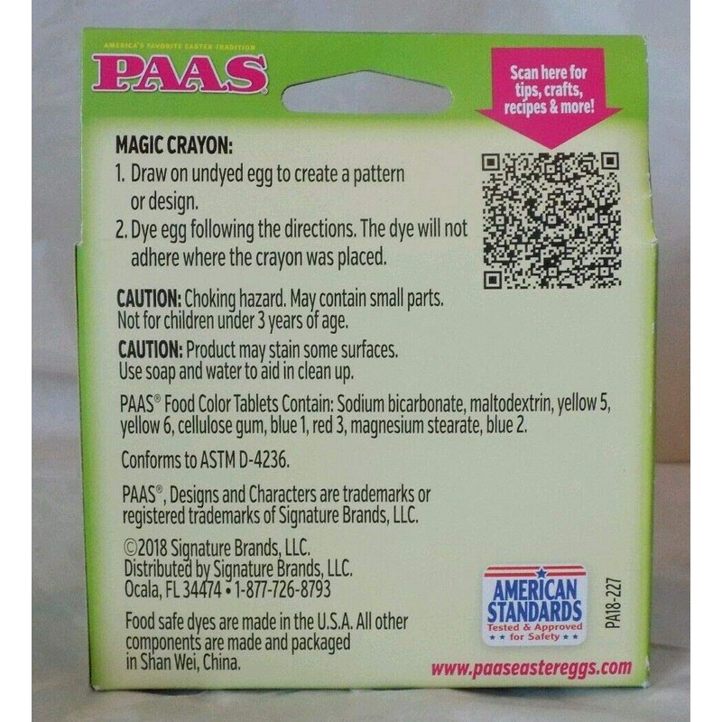 PAAS Easter Egg Coloring Cup Kits - 6 Pack