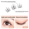 Lash Clusters Kit 36pcs No Glue Needed Lash Clusters Eyelash Extension Kit,Reusable Lashes Self Adhesive eyelashes for Beginners, Simulation baby false eyelashes（ABA Upgraded 10mm-12mm）