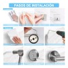 Juego Sets De Accesorios Para Baño Inoxidable Toallero 15pzs