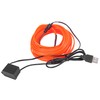 X AUTOHAUX 5 Meter/16ft Interior USB Neon EL Wire String
