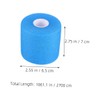 KOMBIUDA Elastic Sports Wrist Wraps Shock Absorbing Film Portable Bandage