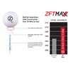 Zero Friction Spectra 2 Ball/Tee Pack, White