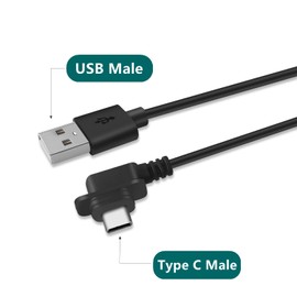 xsdtech Power Extension Cable 50ft Compatible with Blink Outdoor 4(4th Gen) USB Male to Type C Cord Weather-Resistant IP55 (NOT for Blink XT3/XT2/Mini)
