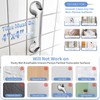 ABLECARE 2 Pack 16 Inch Elderly Heavy Duty Shower Handle,