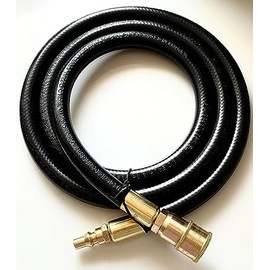 South Bend Components 3/8” Inch (ID) Fuel Gas Oil Hose with Female Quick-Connection and Male Connect Suitable for RV Fuel systems (10 Feet)