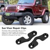 Focket Sun Visor Repair Kit, Aluminium Alloy High Performance Sun