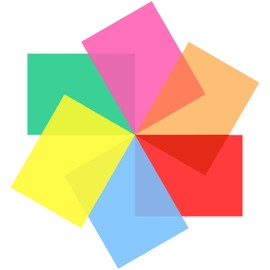 Overlays Tiras de lectura de dislexia, 6 superposiciones de colores para lectura, herramientas de dislexia para niños, tiras de lectura guiadas para lectores tempranos, TDAH y estrés visual, 11 x 8.5 pulgadas