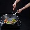 FJNATINH 6-Pieces Wok Utensils Set for Carbon Steel, Wok Spatula