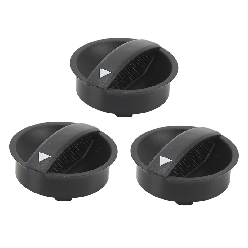 3PCS Car Air Conditioner Climate Control Knob 55900‑04020 Replacement for