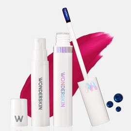WONDER BLADING Peel & Reveal Lip Stain Kit:_First Kiss (cranberry)
