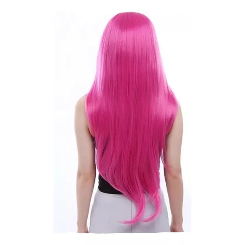 Caracterización Luna Peluca Rosa Ahri Blossom One Piece Jewelry Bonney
