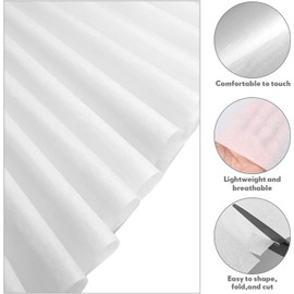 QOOWFEANIG Acid-Free Tissue Paper, 25 Sheets 20 x 30 Inch Acid-free Archival Tissue Paper Wrapping Tissue Paper Acid Free Paper, for Long-term Packaging and Archival Storage, Clothing, Craft Supplies