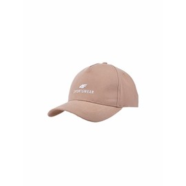 4F Unisex Baseball Cap, light brown, L-XL