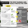 Tarps Heavy Duty Waterproof 8 X 10 Feet, Multipurpose Protective