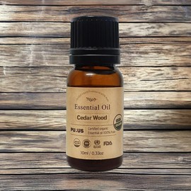 Pure Moisturizing Oil Essential Oil Almond Oil Organic Cedarwood 1ea 10ml / 퓨어스 모이스처라이징오일 에센셜오일 아몬드오일 유기농 씨더우드 1개 10ml