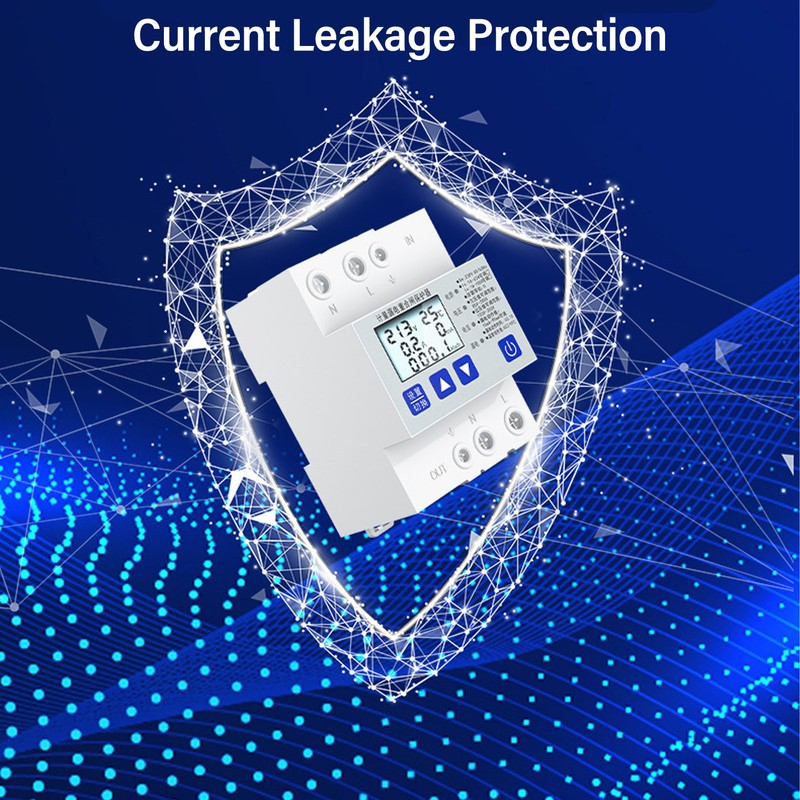 Automatic Self Recovery Power Overvoltage Protector Over Under Voltage Protective