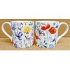 Wildflowers Meadow Mugs Set of 2 Large Balmoral 400 ml