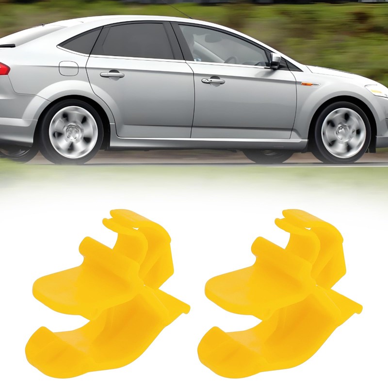 ECSiNG 4pcs Bonnet Retaining Clips 1216747 Compatible with Ford Mondeo