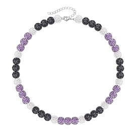 JERYAQTQ Baseball Necklaces for Men Women Ice Collection Necklace Rhinestone Clay Bead Baseball Bling Drip Necklace Cool Gifts for Baseball Players