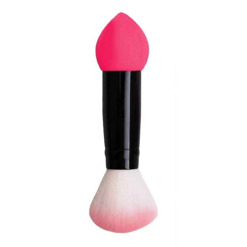 Glowish Cat Brocha Y Esponja Puff Para Maquillaje 2 En