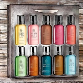 Molton Brown Skin Moisture Skin Softening Skin Oil Moisture Bath & Shower Gel 10 Piece Set 30ml / 몰튼브라운 피부수분 피부유연 피부유수분 배쓰 앤 샤워 젤 10종 세트 10개 30ml