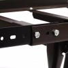 bedCLAW 13" Steel Bed Frame Extension Rails, 1.5"x1.5", Set of