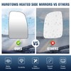 Hurotoms Right Passenger Side Mirrors Glass Compatible with Ram Promaster