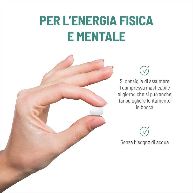 Equilibra, Vitamina B12 Metilcobalamina, Alto Dosaggio 1000 mcg per dose,