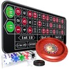 iEsstros 11 Inch Roulette Wheel Set for Adults with Rubber