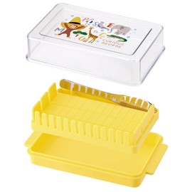 Skater BTG1N Quantitative Cutting Butter Case, Curious George ZOO